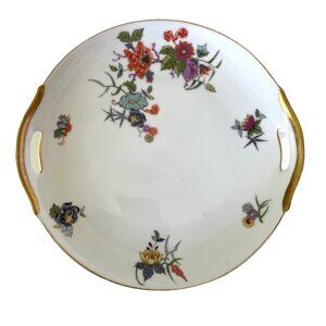 Vintage Cake Plate Tanglewood Royal Schwarzburg Serving Platter Pattern Germany
